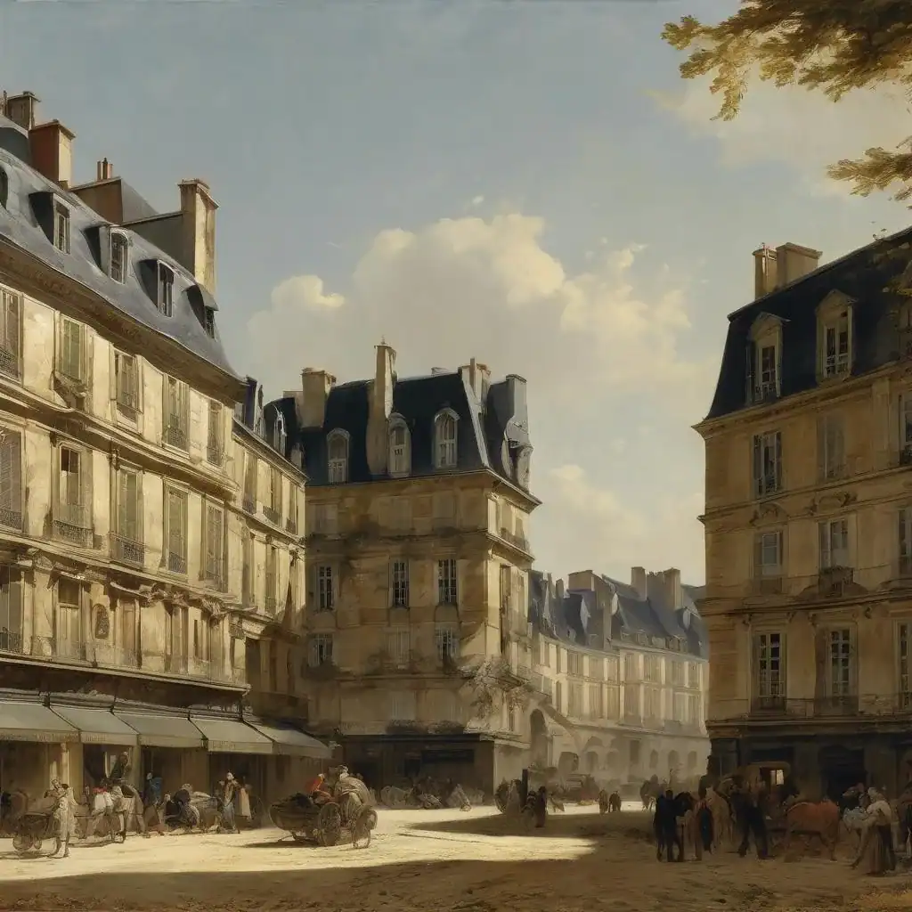 Bauernhof in Fontainebleau – Alexandre-Gabriel Decamps