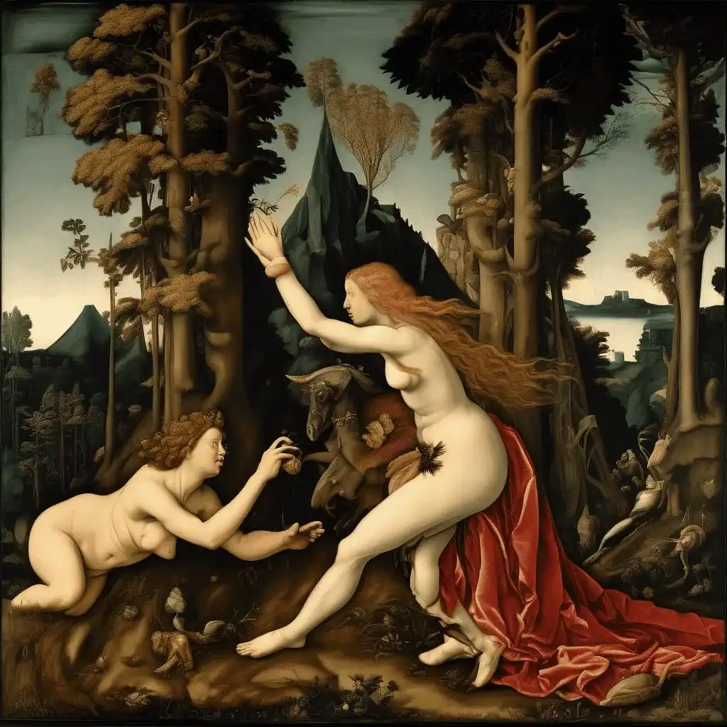 Pyramus and Thisbe – Hans Baldung